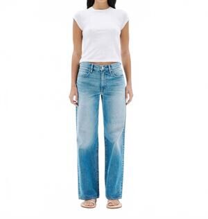 NEW SLVRLAKE jazmine or new obsession jeans in mid-blue stone wash